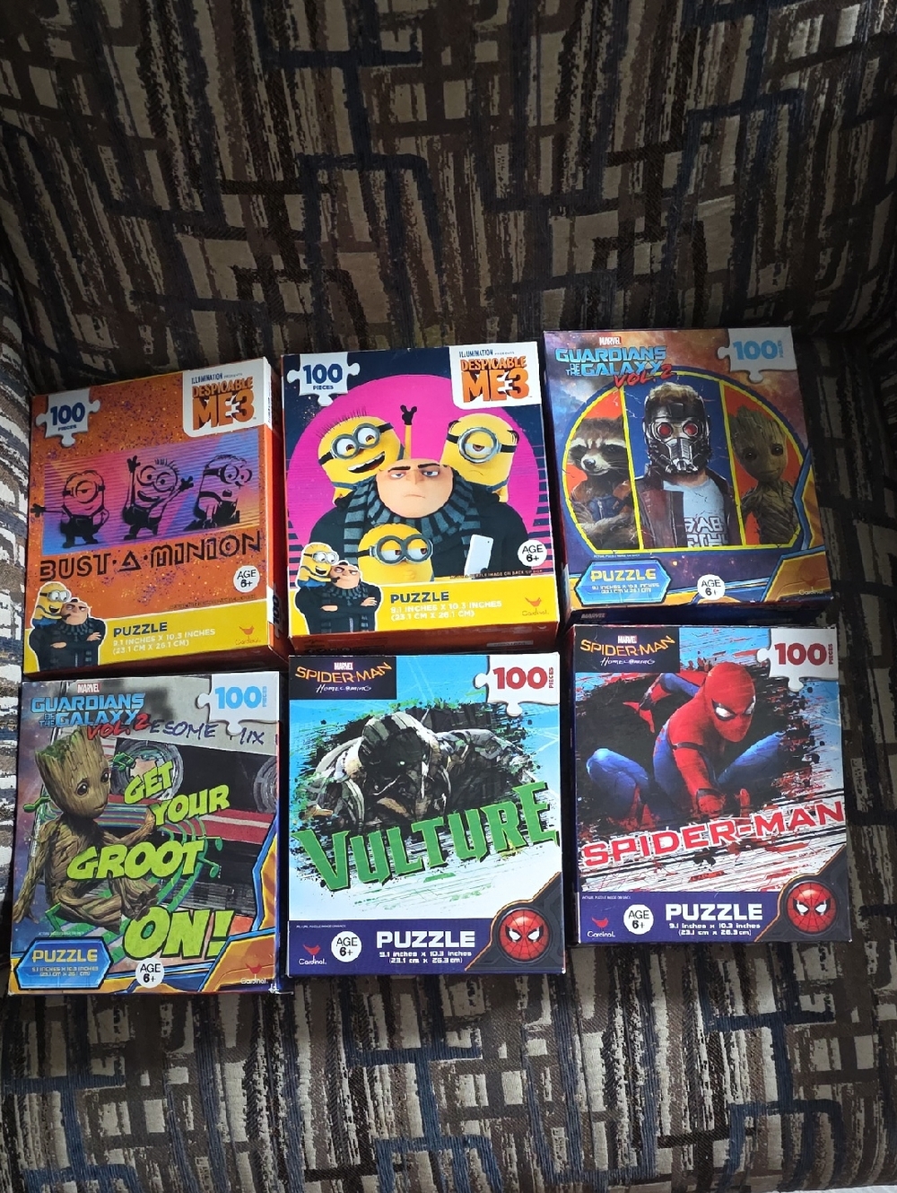 100 Pc Each PUZZLE BUNDLE